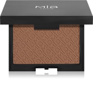 Mia Cosmetics Tan Builder Matte puder kompaktowy brązujący z matowym wykończeniem odcień 06 Rich Tan 15 g