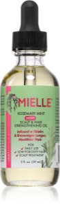 Mielle Rosemary Mint Light Scalp & Hair Strengthening Oil huile fortifiante cheveux et cuir chevelu LIGHT 59 ml