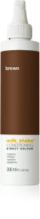 milk_shake® Direct Colour balsamo colorato per idratazione intensa Brown 200 ml