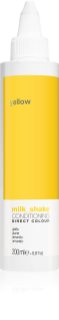 milk_shake® Direct Colour acondicionador tonificante de hidratación intensa Yellow 200 ml