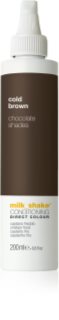 milk_shake Milk Shake Direct Colour tonizáló kondicionáló az intenzív hidratálásért Cold Brown 200 ml