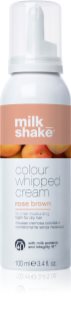 milk_shake Milk Shake Colour Whipped Cream tónovacia pena pre všetky typy vlasov Rose brown 100 ml