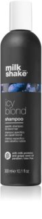 Milk Shake Icy Blond Shampoo shampoo for neutralising brassy tones for blonde hair