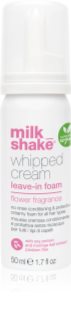milk_shake Lleave-in Treatments Whipped Cream öblítést nem igénylő hidratáló ápolás festett hajra