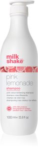 Milk Shake Pink Lemonade toning shampoo for blonde hair