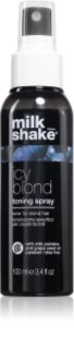milk_shake® Icy Blond Toning Spray Pihusti kollaste toonide neutraliseerimiseks 100 ml