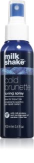 milk_shake® Cold Brunette Toning Spray Pihusti messingitoone neutraliseeriv 100 ml
