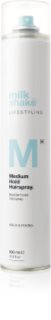 milk_shake® Lifestyling Medium Hold Hairspray Maksimaalse hoidvuse andev juukselakk 500 ml