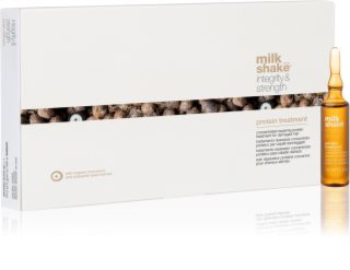 milk_shake® Integrity & Strength Protein Treatment koncentrirani serum za oštećenu kosu s proteinima 8x10 ml