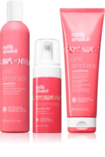 Milk Shake Pink Lemonade Set set za blond lase in lase s prameni