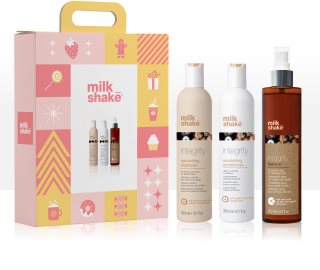 milk_shake® Integrity Nourishing & Leave-In Hair Set Kinkekomplekt kõigile juuksetüüpidele