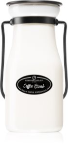 Milkhouse Candle Co. Creamery Coffee Break scented candle Milkbottle 227 g
