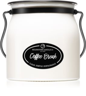 Milkhouse Candle Co. Creamery Coffee Break candela profumata Butter Jar