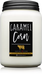 Milkhouse Candle Co. Farmhouse Caramel Corn ароматна свещ Mason Jar
