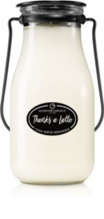 Milkhouse Candle Co. Creamery Thanks A Latte vela perfumada Milkbottle