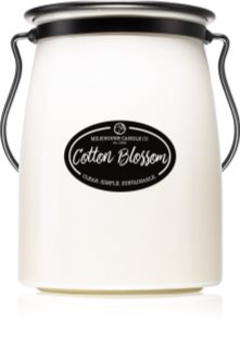 Milkhouse Candle Co. Creamery Cotton Blossom lumânare parfumată Butter Jar 624 g