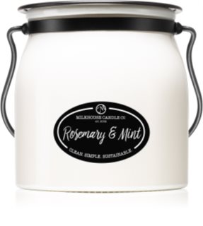 Milkhouse Candle Co. Creamery Rosemary & Mint illatgyertya Butter Jar 624 g