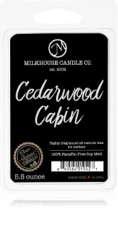 Milkhouse Candle Co. Creamery Cedarwood Cabin κερί για αρωματική λάμπα 155 γρ