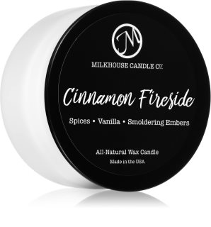 Milkhouse Candle Co. Creamery Cinnamon Fireside dišeča sveča Sampler Tin