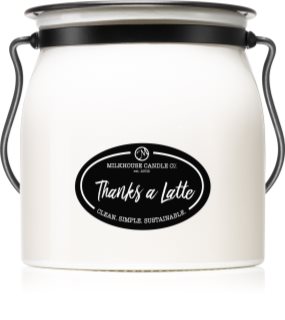 Milkhouse Candle Co. Creamery Thanks A Latte vonná sviečka Butter Jar