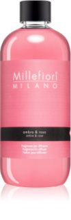 Millefiori Ambra & Rosa recharge pour diffuseur d'huiles essentielles