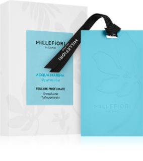 Millefiori Acqua Marina Laundry Carte parfumée 3 pcs