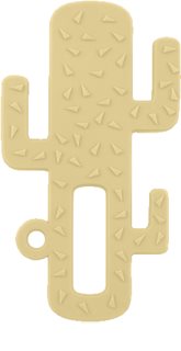 Minikoioi Teether Cactus chew toy 3m+ Yellow 1 pc