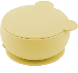Minikoioi Bowl Yellow silikoonist kausike iminapaga 1 tk