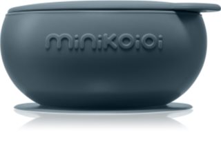 Minikoioi Bowl Deep Blue szilikon tálka tapadókoronggal 1 db