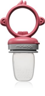 Minikoioi Feeder Teether Velvet Rose / Powder Grey tölthető rágóka 1 db