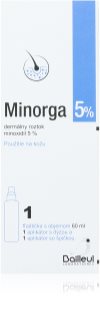 Minorga Minorga 5% kožný roztok proti vypadávaniu vlasov 60 ml