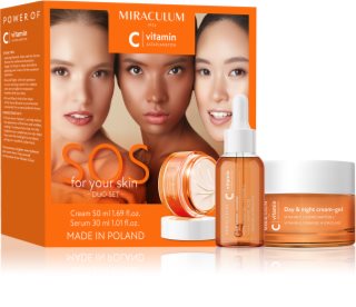 Miraculum SOS For your skin Astaplankton Set darčeková sada na tvár 2 ks