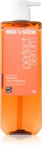 mise en scene Perfect Serum Original Shampoo shampoing rénovateur pour des cheveux brillants et doux 680 ml