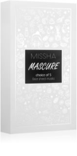 Missha Merry Christmas Mascure Mask Set Σετ υφασμάτινων μασκών (μιξ)