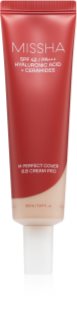 Missha M Perfect Cover BB Cream Pro crema hidratanta BB cu o protectie UV ridicata