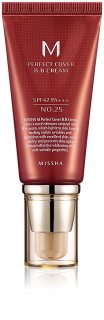 Missha M Perfect Cover BB Cream with high sun protection