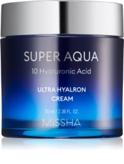 Missha Super Aqua 10 Hyaluronic Acid feuchtigkeitsspendende Gesichtscreme 70 ml