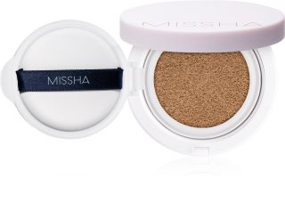 Missha Magic Cushion Cover Lasting dolgoobstojni tekoči puder v gobici SPF 50+ odtenek #25 Warm Beige 15 g