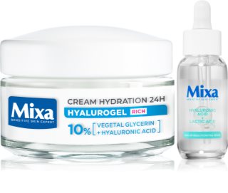 Mixa Hyalurogel ensemble pour peaux déshydratées et sèches