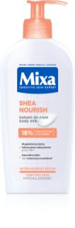 Mixa Intense Nourishment Barojošs ķermeņa pieniņš ļoti sausai ādai 400 ml