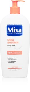 MIXA Intense Nourishment nährende Body lotion für sehr trockene Haut 400 ml