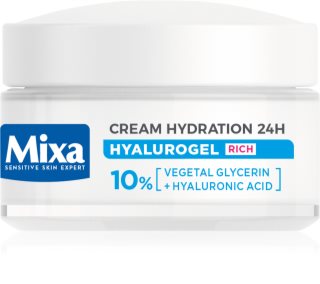 Mixa Hyalurogel Rich crema de fata hidratanta cu acid hialuronic