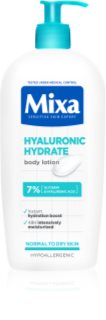 Mixa Hyalurogel Lotiune de corp intensiv hidratanta pentru piele uscata si sensibila 400 ml