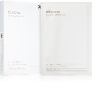 mixsoon Bean Hydrogel Mask Pack maska hydrożelowa o intensywnym działaniu do rozjaśnienia i nawilżenia 5x35 g