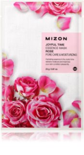 Mizon Joyful Time Rose hydratační plátýnková maska pro stažení pórů 23 g