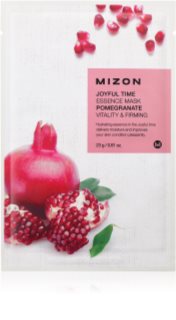 Mizon Joyful Time Pomegranate máscara em folha com efeito energizante 23 g