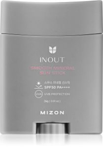 Mizon Inout Smooth Mineral Sun Stick Mineraal Beschermende Gezichtscrème en Gevoelige Plekjes in Stick SPF 50+ 26 g