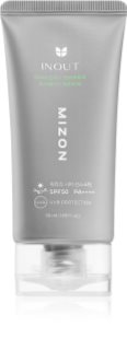 Mizon Inout Watery Sheer Sunscreen gyengéd védő arckrém hidratáló hatással SPF 50+ 50 ml