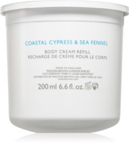 Molton Brown Coastal Cypress & Sea Fennel krema za tijelo zamjensko punjenje 200 ml