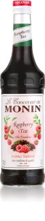 Monin Le Concentré Malinový čaj koncentrát pro přípravu nápoje příchuť Raspberry Tea 700 ml